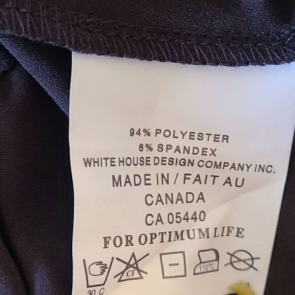 Sympli Womens Gray Brown Split Hem Stretch Pants Size 4 - Picture 10 of 12